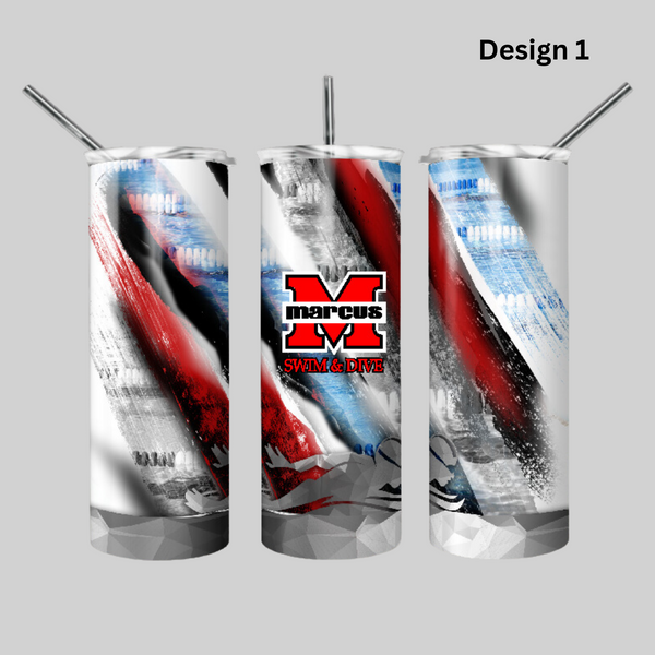 Marcus High School Aquatics Tumbler