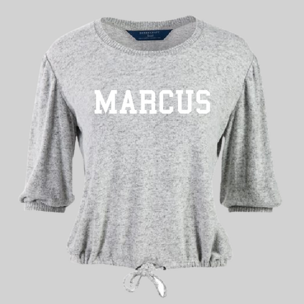 Marcus High School Aquatics Women's Cuddle Puff Sleeve Top
