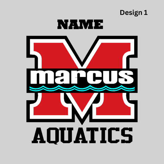 Marcus High School Aquatics Yard Sign