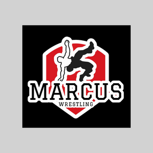 Marcus High School Boys Wrestling Decal