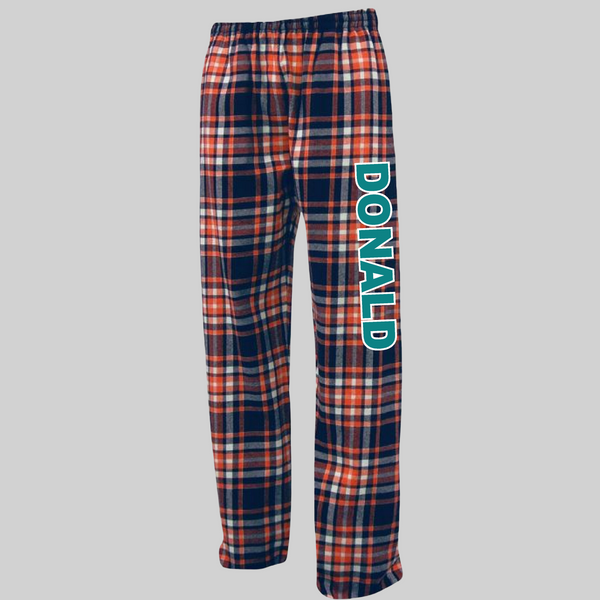 Donald Elementary School Flannel Pants