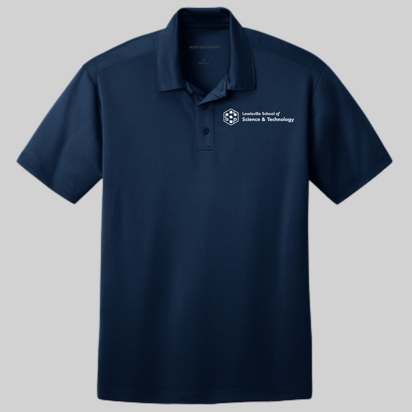 Lewisville School of Science and Technology Short Sleeve Drifit Polo