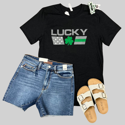 Saint Patrick's Day Lucky Flag