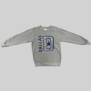Cowboys Glitter Sweatshirt