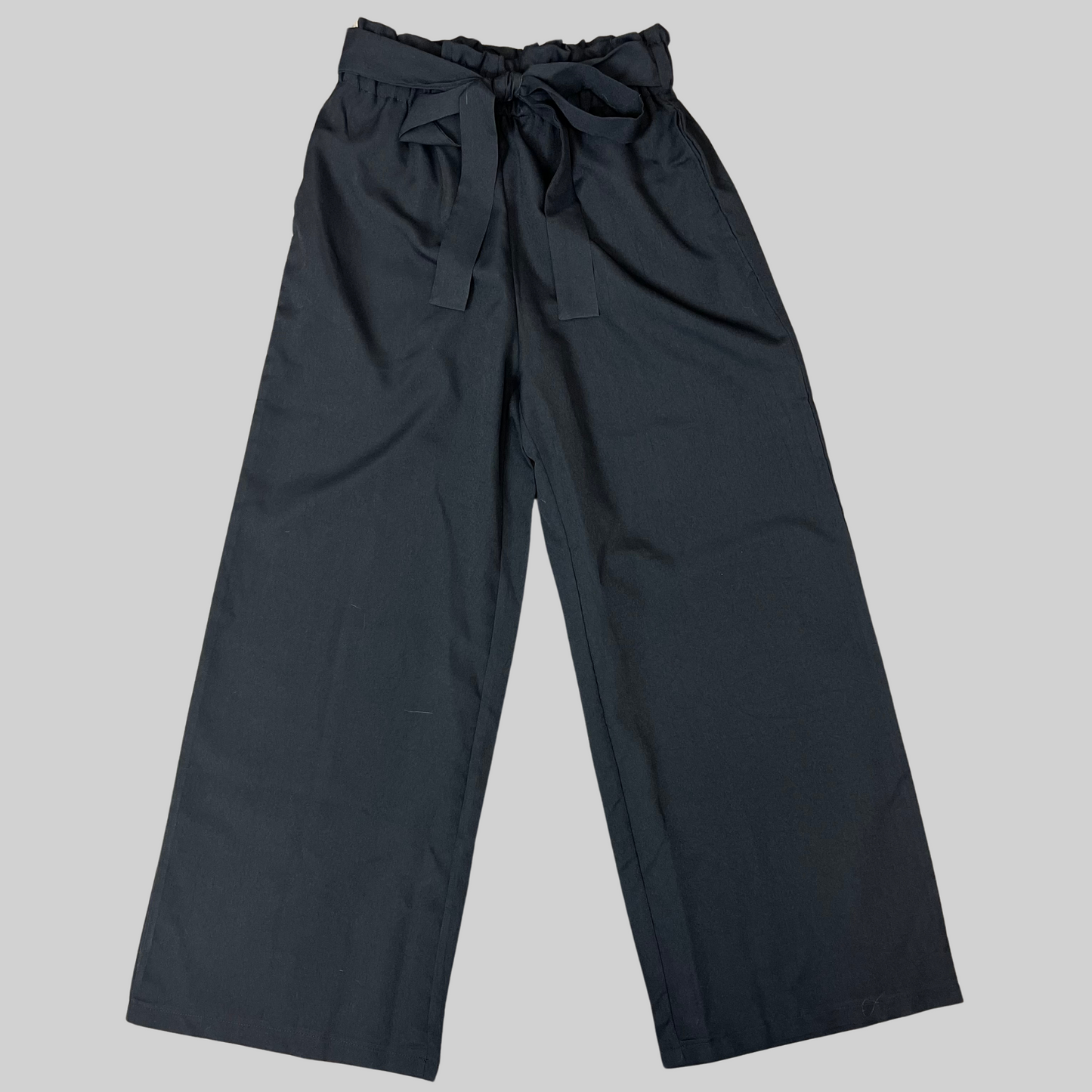 Straight-Fit Wide Leg Regular Size Pants