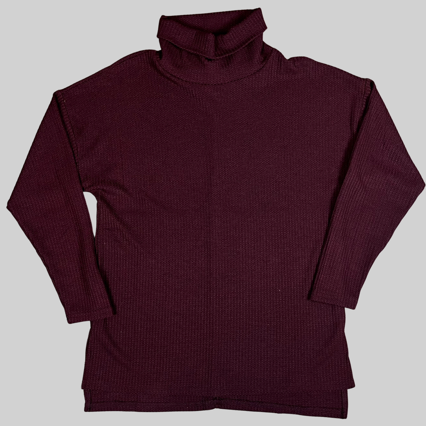 Plum Turtle Neck Sweater