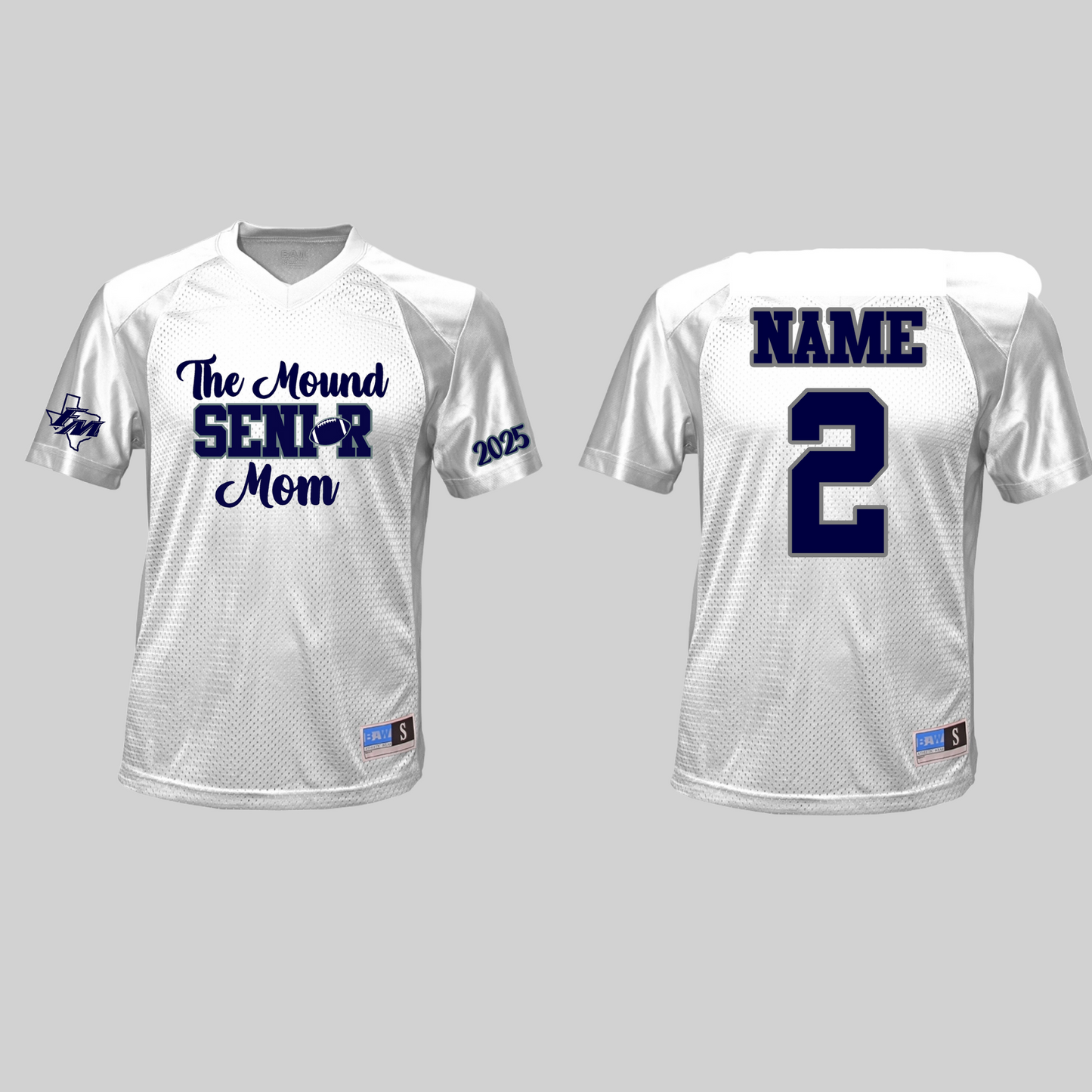 Flower Mound High School Football 2025 Senior Mom Jersey