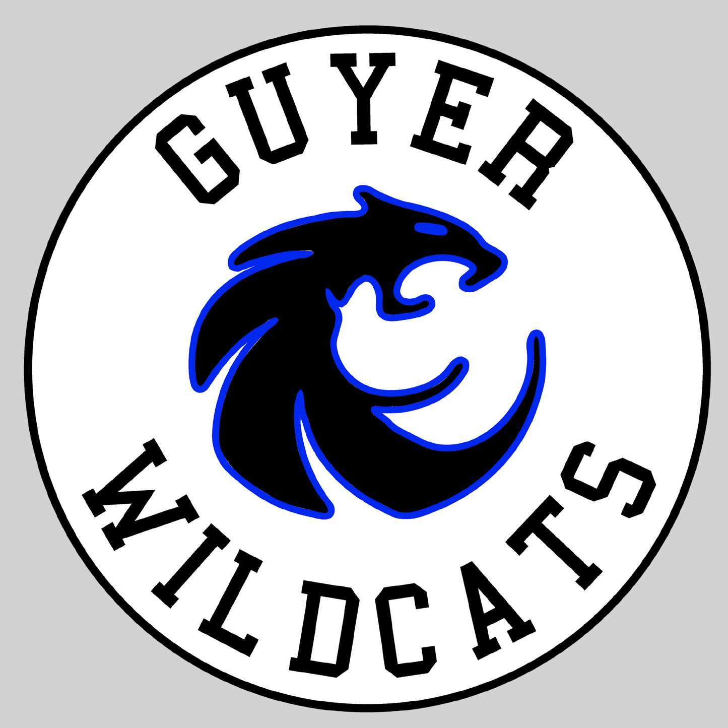 Guyer High School PTSA Car Decal