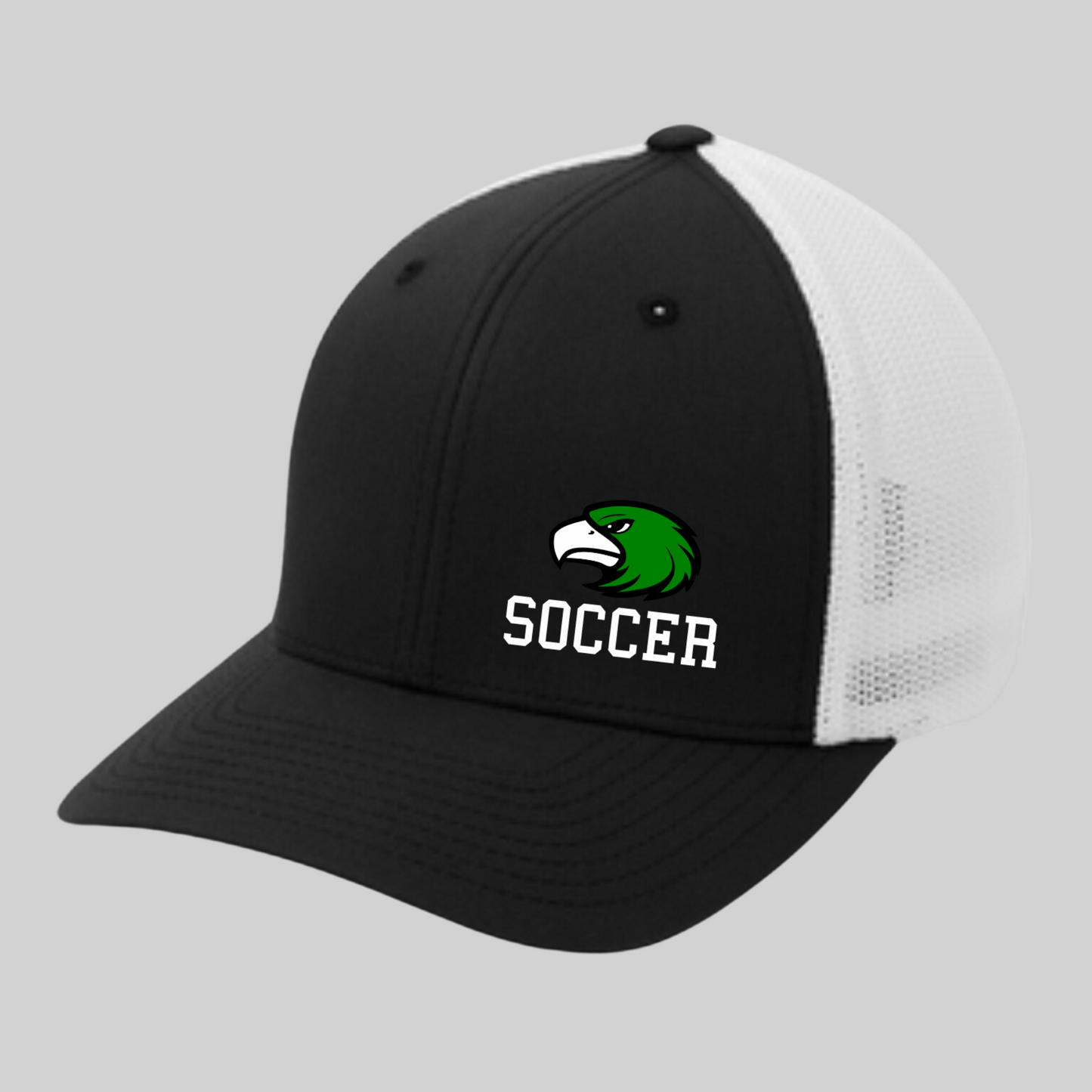 Lake Dallas High School Soccer Flexfit Mesh Back Cap 24-6