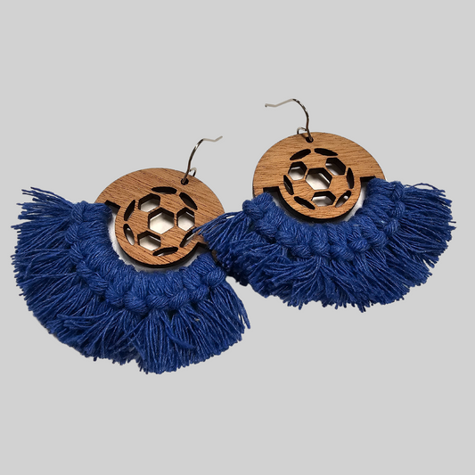 Soccer Earrings