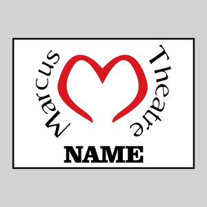 Marcus High School Theatre Yard Sign