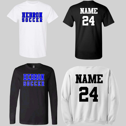 Hebron High School Soccer Fan Shirt 2023