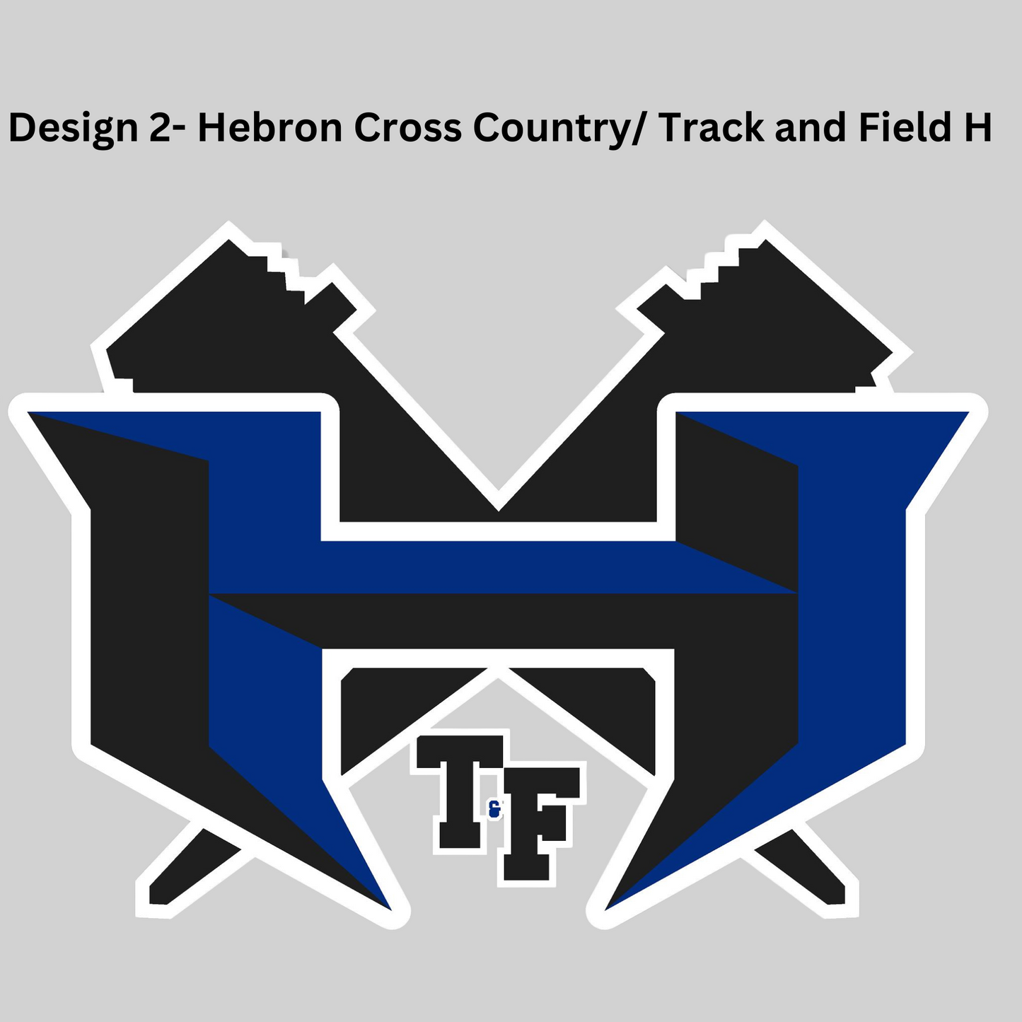 Hebron High School Cross Country/ Track and Field Decal