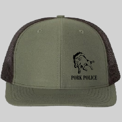 Pork Police Snapback Hat 24-5