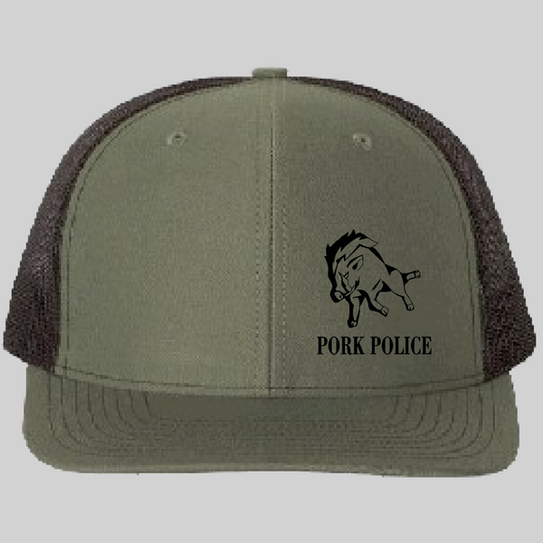 Pork Police Snapback Hat 24-5