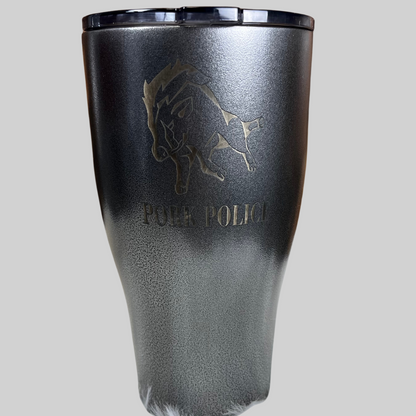 Pork Police Powder Coated Tumbler