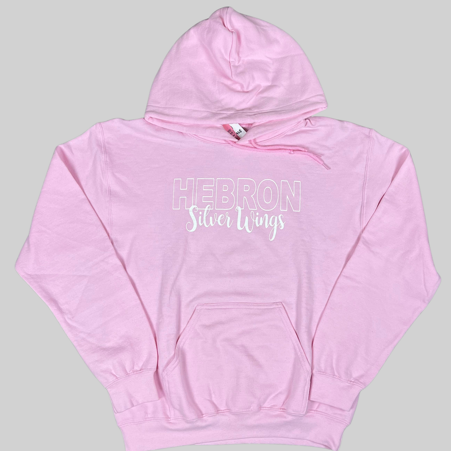 Hebron Silver Wings Pink Hoodie 22-8