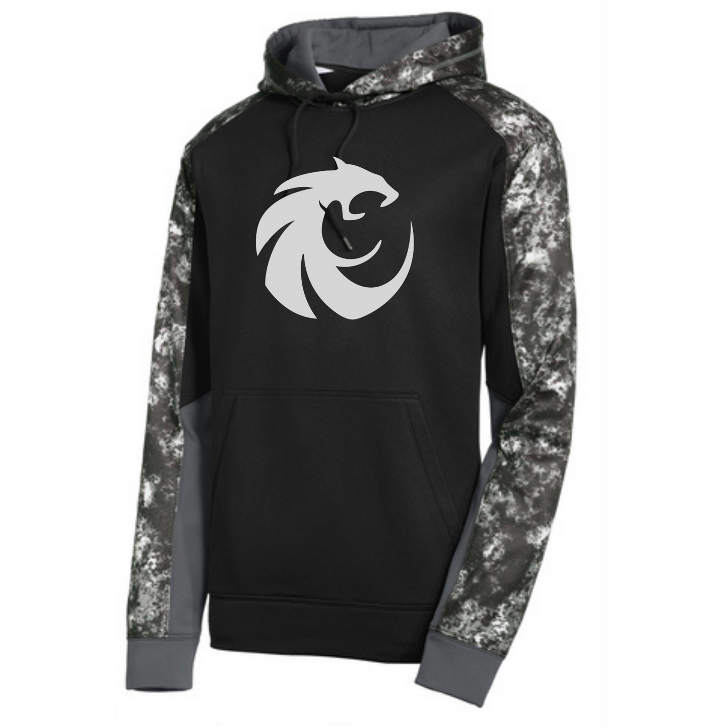 Guyer  High School PTSA Colorblock Pullover Hoodie 24-14