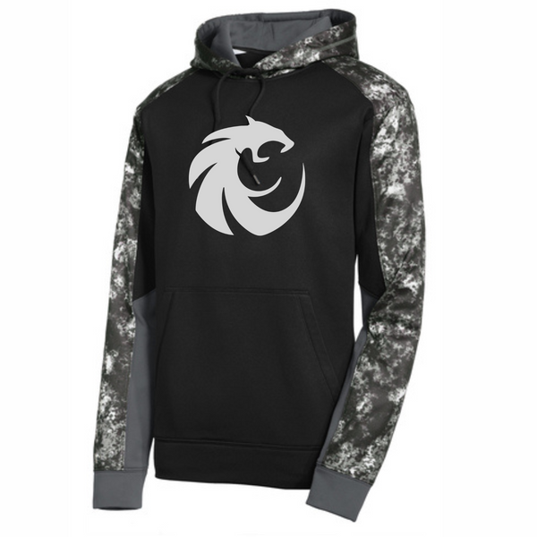 Guyer  High School PTSA Colorblock Pullover Hoodie 25-7