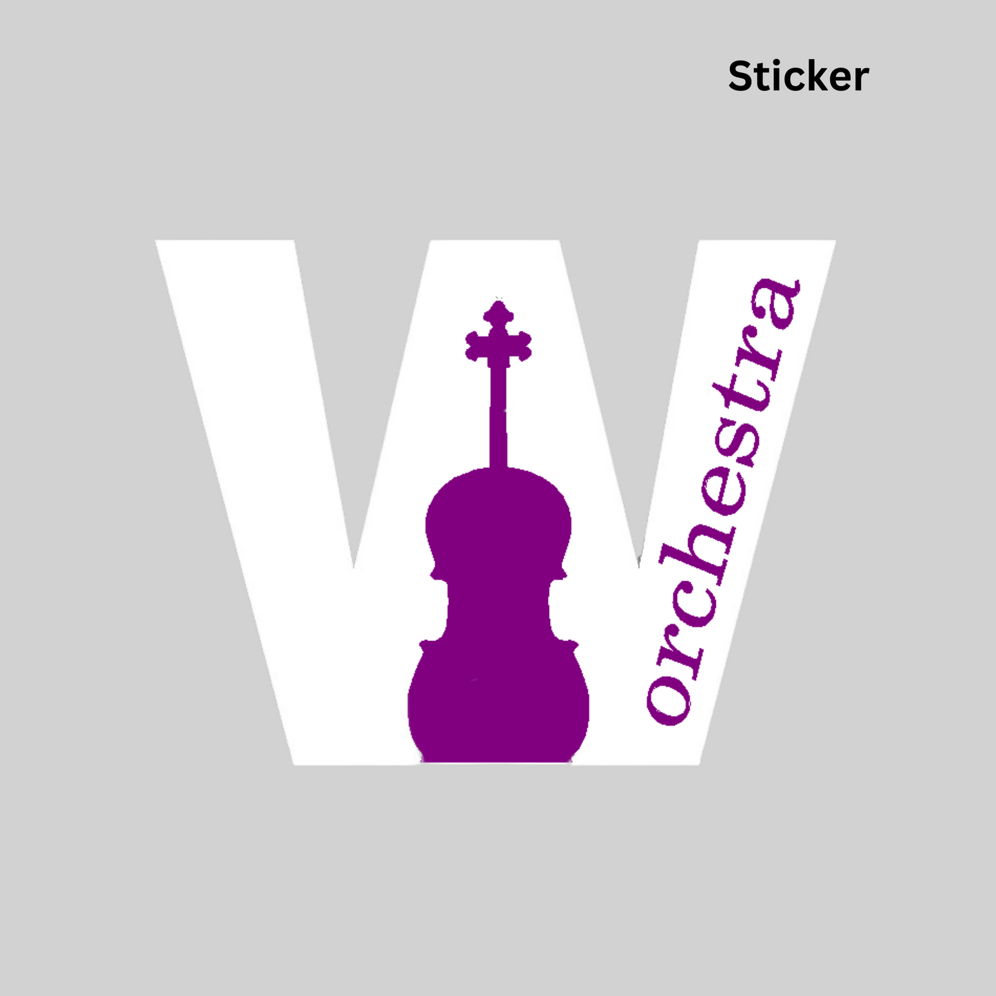 Wilson Middle School Orchestra Decal