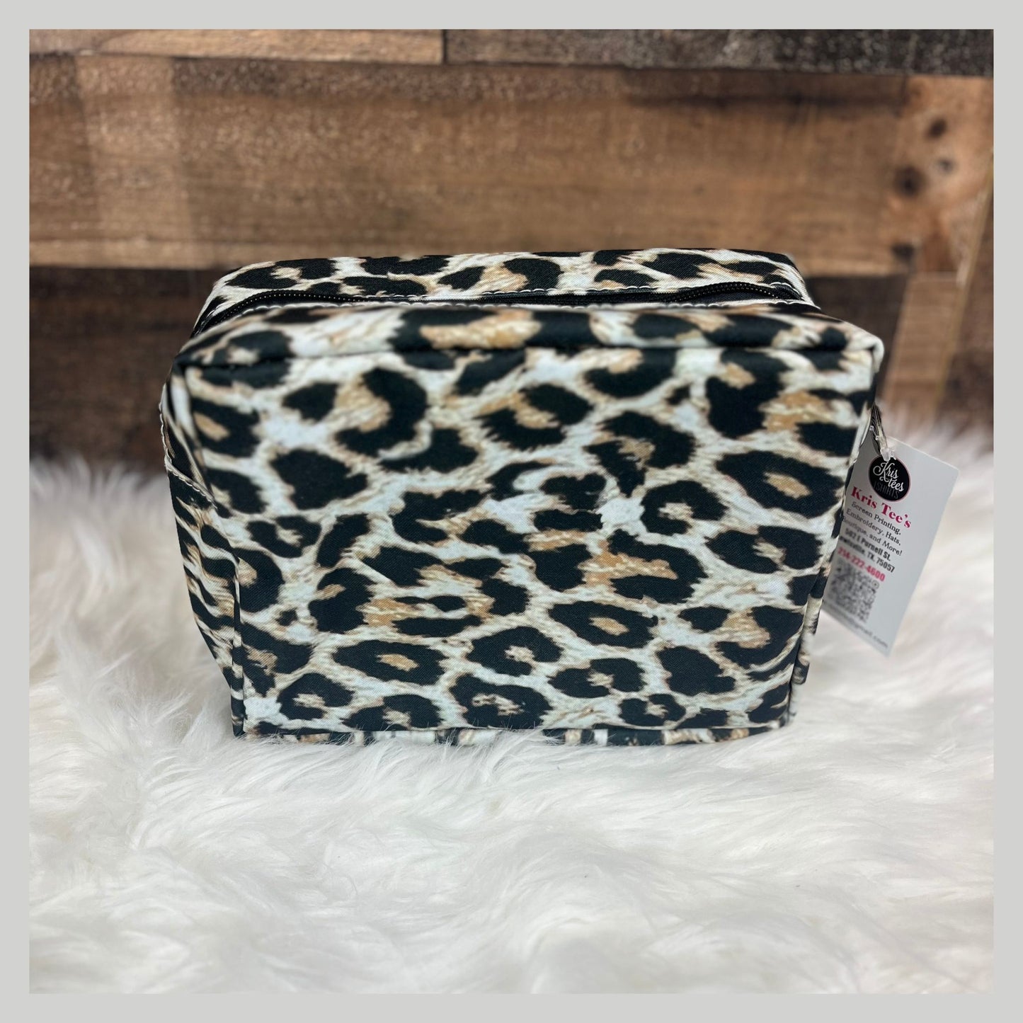 Large Patterned Make-up Bag