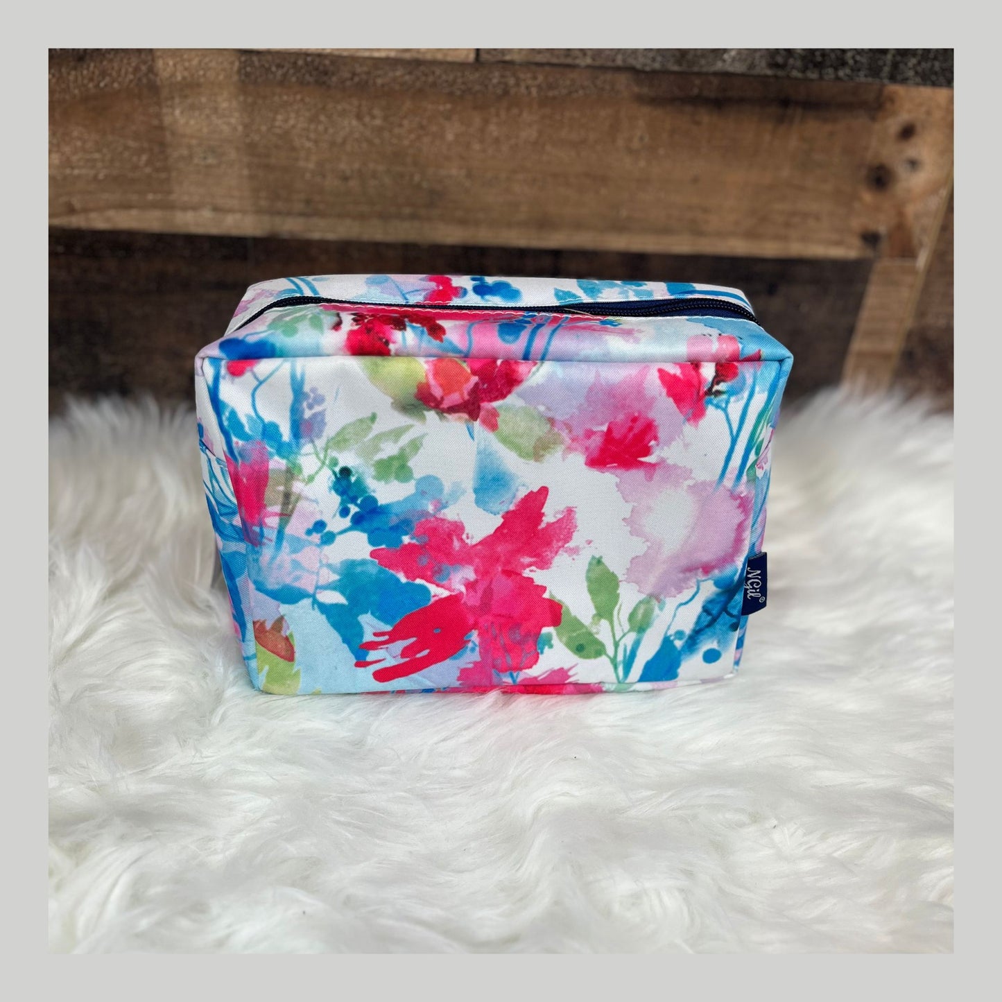 Large Patterned Make-up Bag