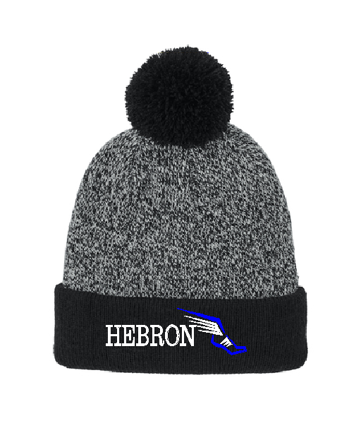 Hebron High School  Track and Field Pom Beanie 26-7