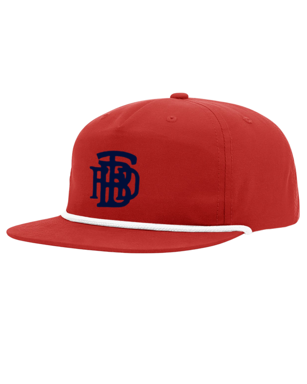 Farmers Branch Fire Rope Hats 3d puff