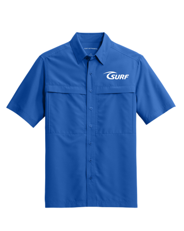 Dallas Surf Soccer Club Embroidered Fishing Shirt