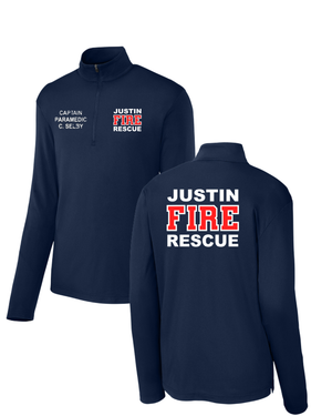 Justin Fire Rescue 1/4 zip 26-5
