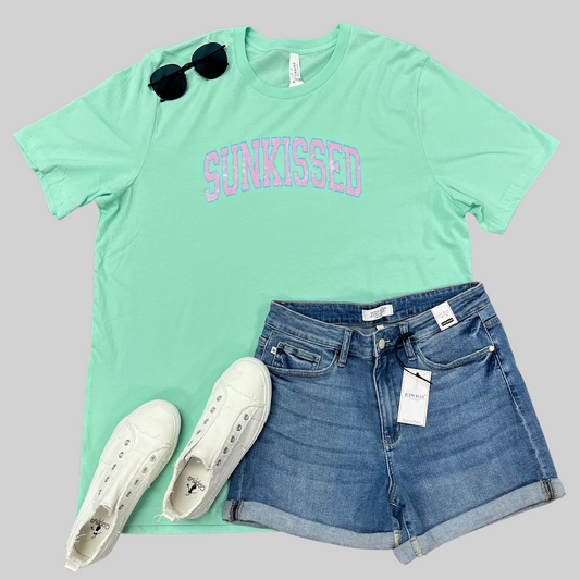 Distressed Sunkissed Bella Canvas T-Shirt